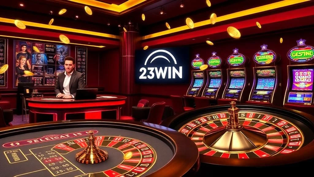 Danh Mục Trò Chơi Casino 23WIN Đa Dạng