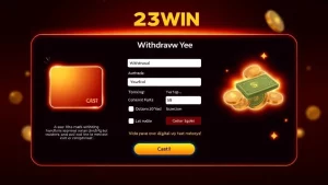 Hướng dẫn rút tiền 23WIN từng bước chi tiết