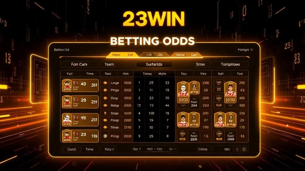 Công Nghệ Và Nguồn Dữ Liệu Tỷ Lệ Kèo 23WIN