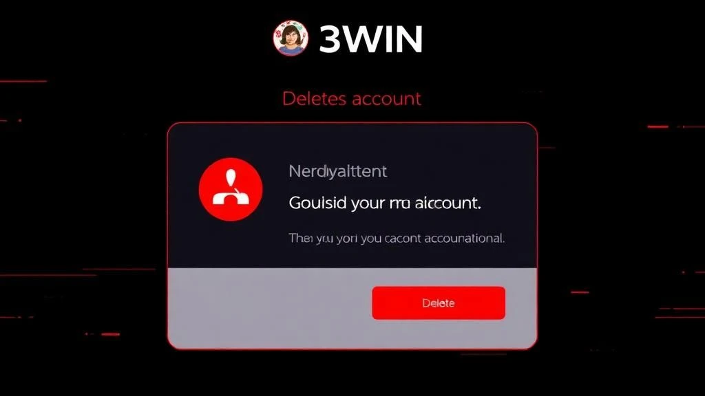Hướng Dẫn Các Bước Xoá Tài Khoản 23WIN