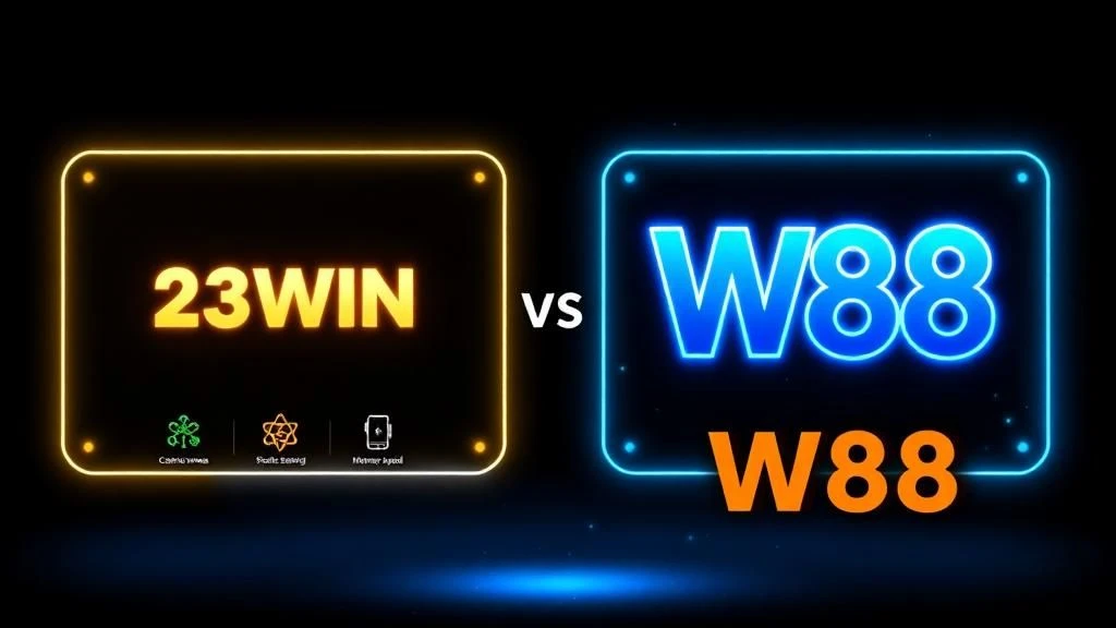 So Sánh Danh Mục Trò Chơi 23WIN Và W88
